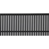 Plus Sendai hegn 180x80 cm sort
