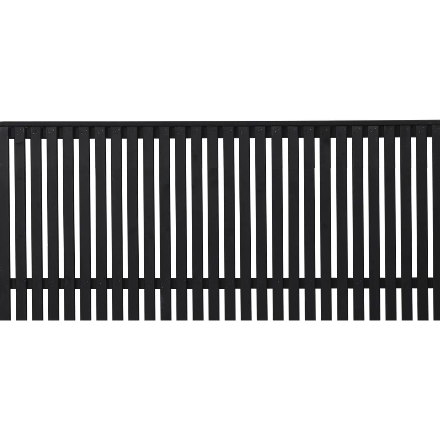 Plus Sendai hegn 180x80 cm sort