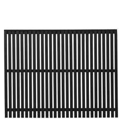 Plus Sendai hegn 180x80 cm sort