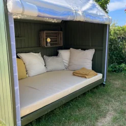 Plus shelter på hjul ubehandlet nåletræ