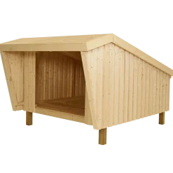 Plus shelter ubehandlet nåletræ inkl. beslag/skruer