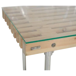 Plus Siesta Bord 138x76,5x72 cm grundmalet drivtømmerfarve
