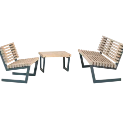 Plus Siesta møbelsæt drivtømmer, 138 cm