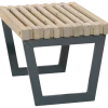 Plus Siesta rustik skammel/bord 80 cm