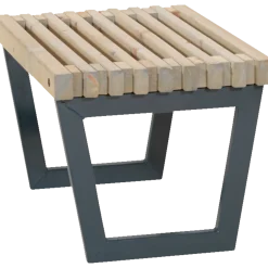 Plus Siesta rustik skammel/bord 80 cm