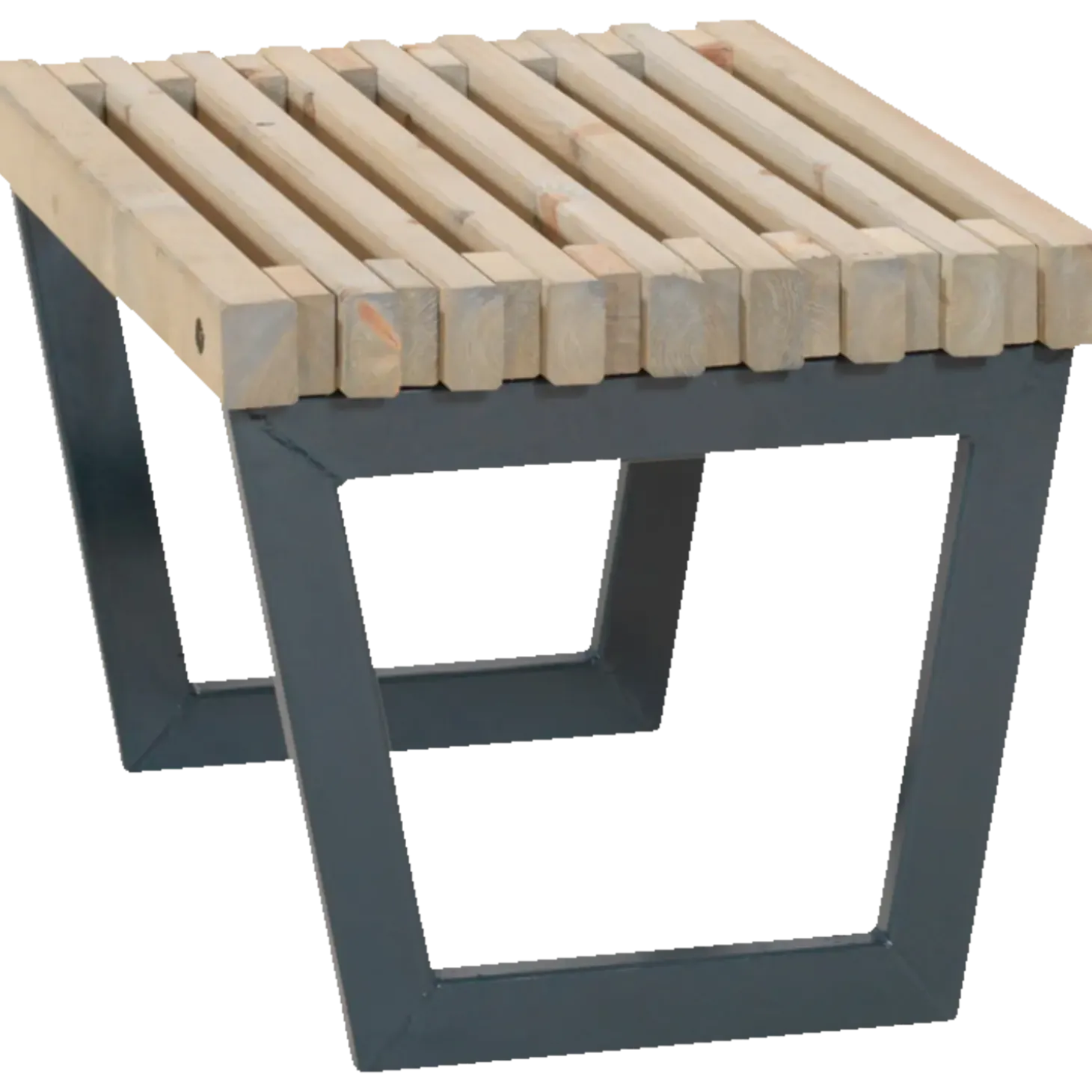 Plus Siesta rustik skammel/bord 80 cm