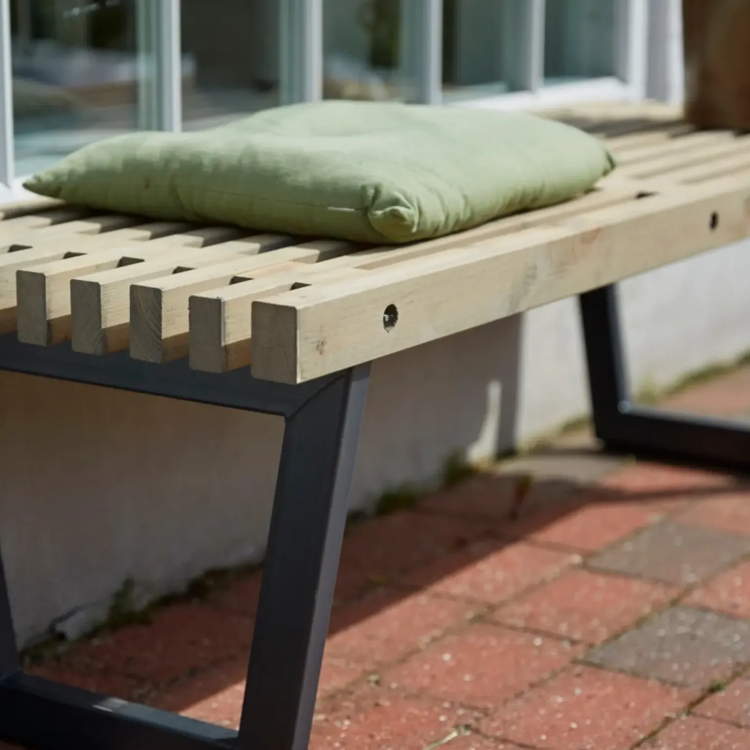 Plus Siesta rustik trallebænk/bord 138 cm