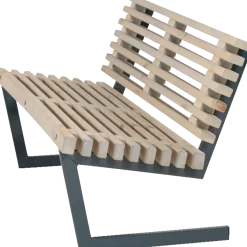 Plus Siesta rustik trallesofa 140 cm