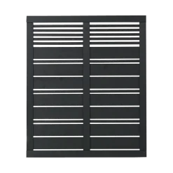 Plus Silence hegn 120x140 cm sort