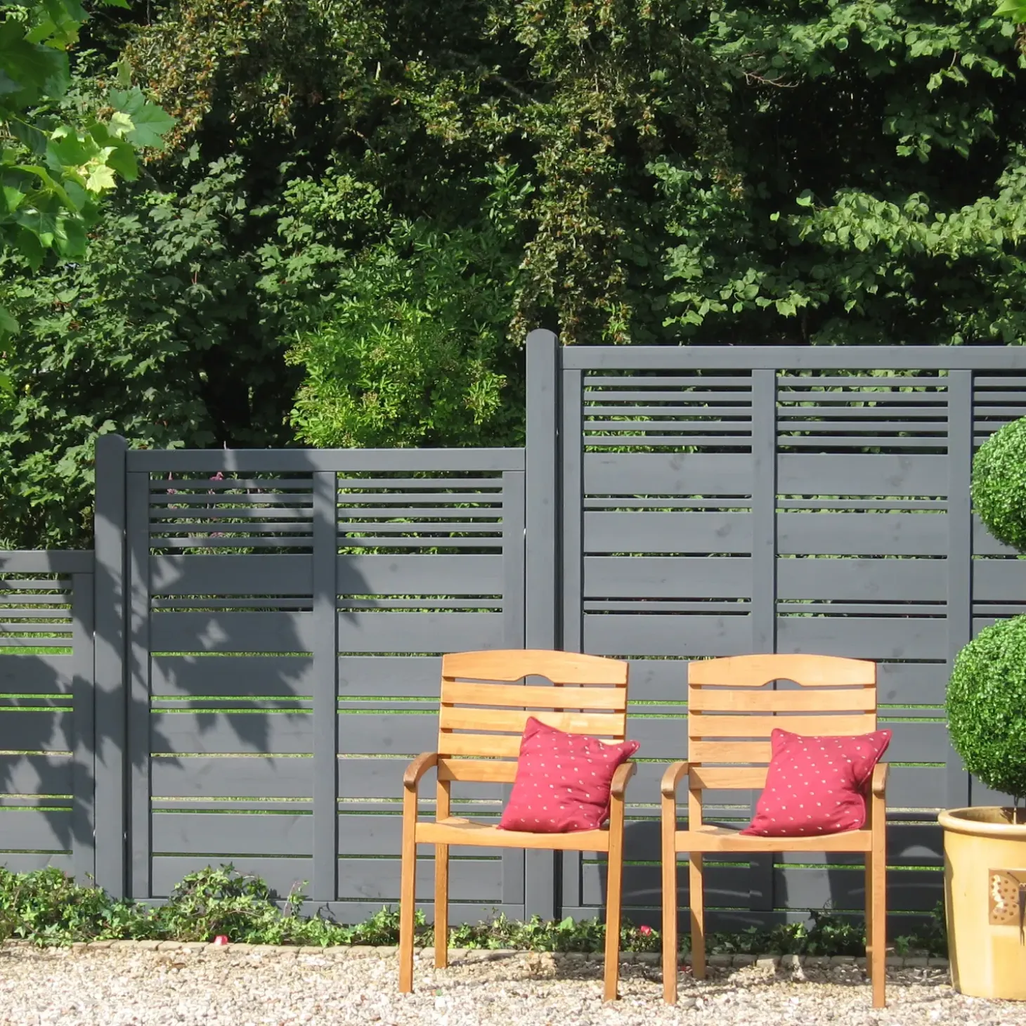 Plus Silence hegn 120x140 cm sort