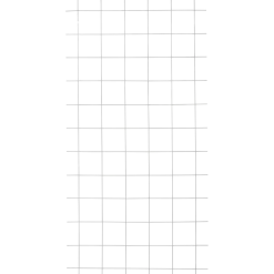 Plus stålespalier u/kant 900x1800 mm varmgalvaniseret
