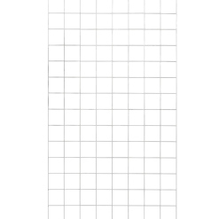 Plus stålespalier 800x1400mm Ø5mm varmgalv. 10x10 cm