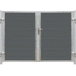 Plus stålramme t/hegn 90x95 cm varmgalvanisert
