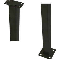Plus Stålstolpe m/fod til håndliste  4,5x4,5x103,3 cm