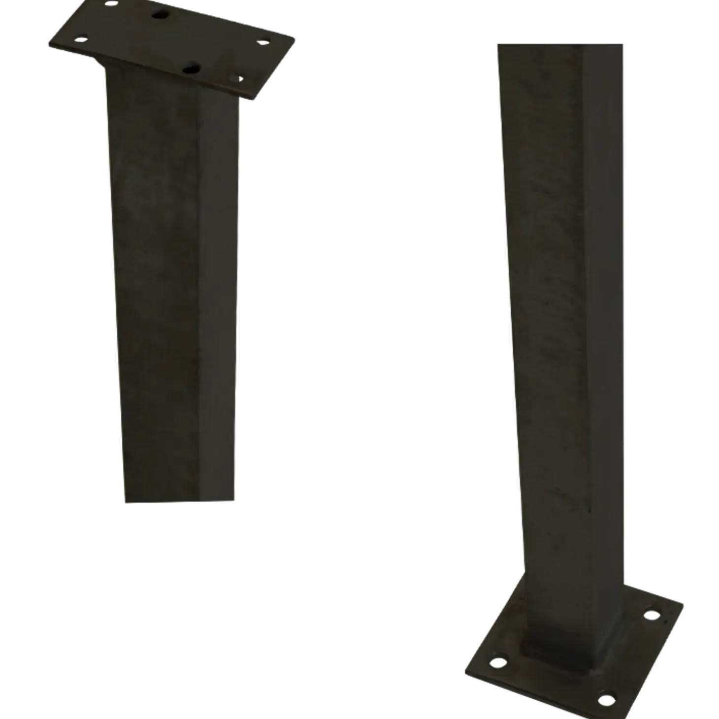 Plus Stålstolpe m/fod til håndliste 4,5x4,5x103,3 cm