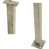 Plus stålstolpe t/gelænder 45x45 mm længde 103,3 cm varmgalvaniseret