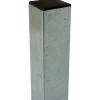 Plus stålstolpe t/ nedstøbning 80x80 mm længde 186 cm galvaniseret