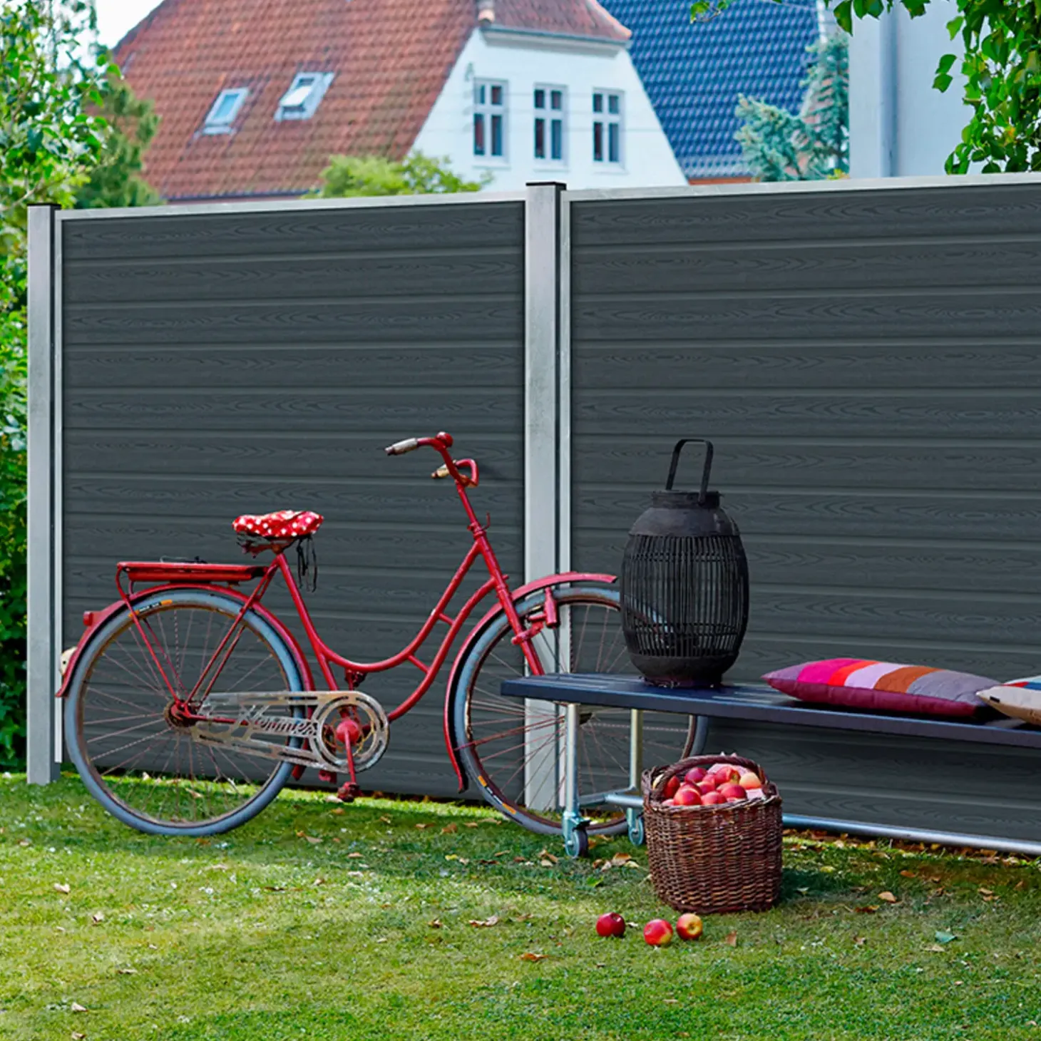 Plus stålstolpe t/ nedstøbning 80x80 mm længde 186 cm galvaniseret