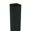 Plus stålstolpe 80x80 mm længde 186 cm gråsort