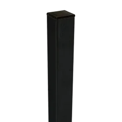 Plus stålstolpe 45x45 mm længde 186 cm gråsort