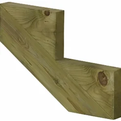 Plus Terrassetrappe 2 trin 37x51 cm 34,2° 180 cm