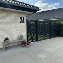 Plus Tokyo hegn 180x90 cm sort