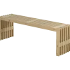 Plus trallebænk rustik, 138x36 cm