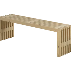 Plus trallebænk rustik, 138x36 cm