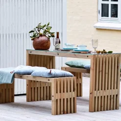 Plus trallebænk rustik, 138x36 cm