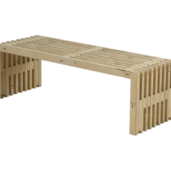 Plus trallebænk rustik, 138x36 cm