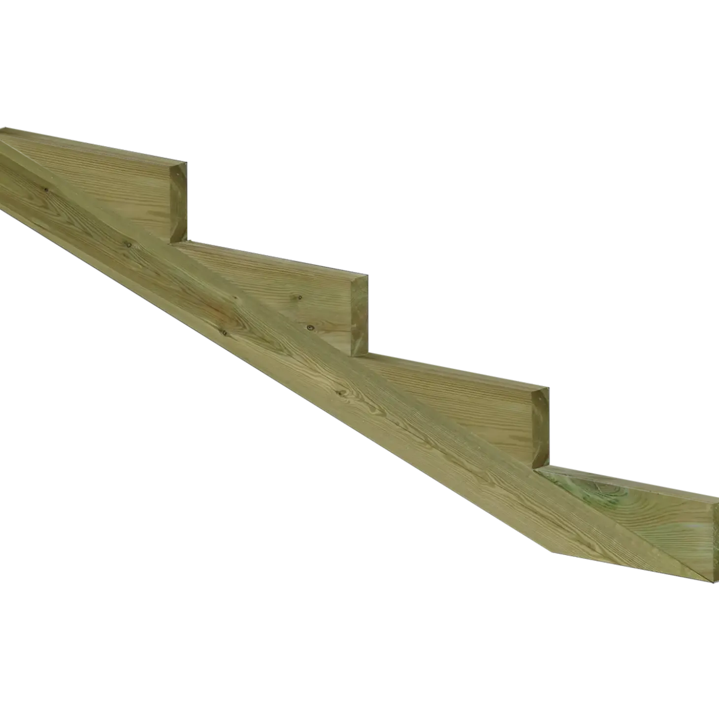 Plus trappevange 4 trin 19° 156x52 cm tryk imp.