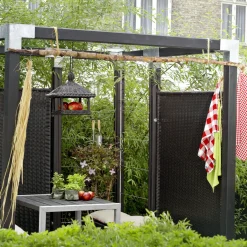Plus Trend skråelement 55×140/110 cm sort