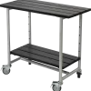 Plus Urban grill-/plantebord med 1 hylde grundmalet sort
