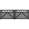 Plus Vinesse dobbeltlåge 300x98 cm sort