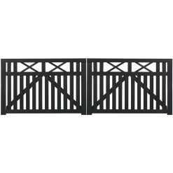 Plus Vinesse dobbeltlåge 300x98 cm sort