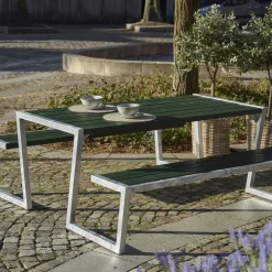 Plus Zigma bord/bænkesæt 176 cm grøn