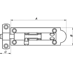 PN skudrigle 105 mm elforzinket