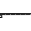 PN stabelhængsel 385 mm varmforzinket sort 2 stk.