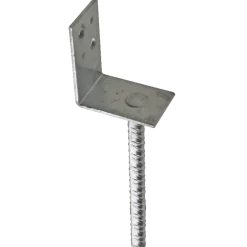 PN stolpefod L-form D75xH90xB50 L200 mm varmforzinket
