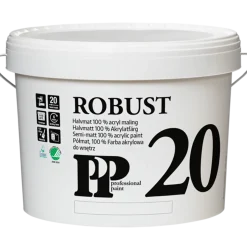 PP Acrylmaling Robust 20, 10 L hvid S0500-N
