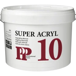 PP Vægmaling Super 10 Acryl hvid S0500N 10 L