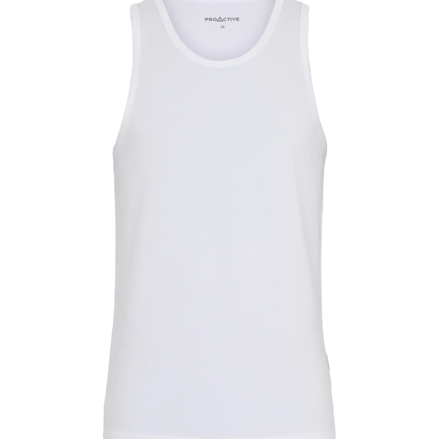 Proactive singlet 2-pak str. L hvid