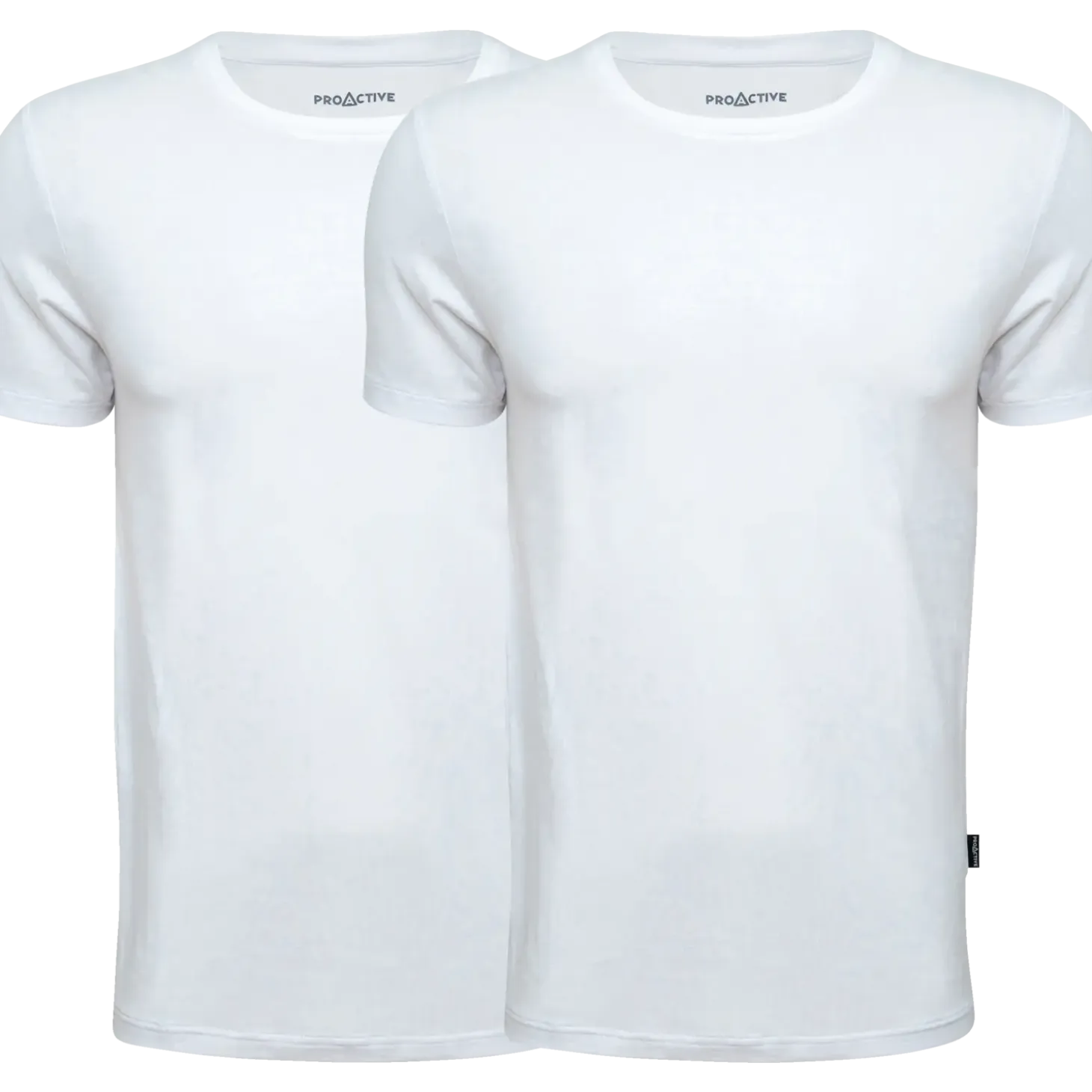 Proactive T-shirt 2-pack str. 2XL hvid