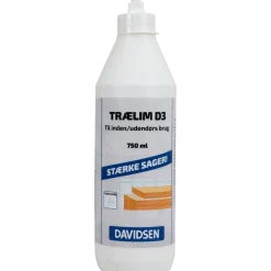 Prof trælim D3 tube til ude- og indebrug 750 ml