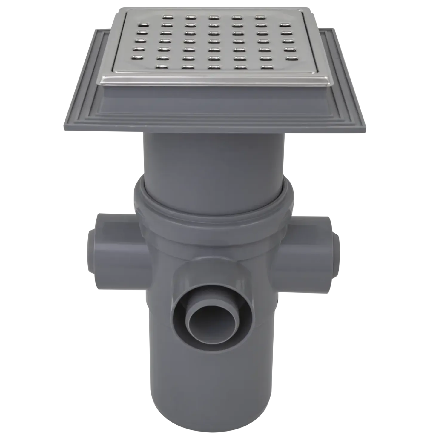Purus afløbsskål Ø110 mm m/ flextop, rist og ramme