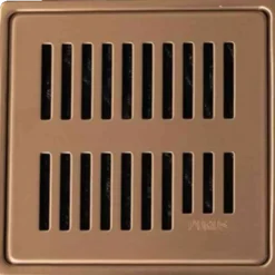 Purus ramme/rist 150X150 mm kobber