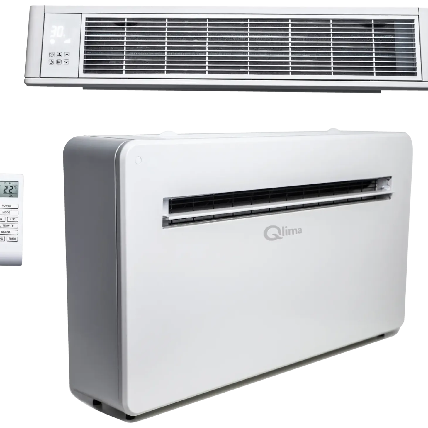 Qlima Monoblock Wi-Fi WDH-129 varmepumpe/klimaanlæg