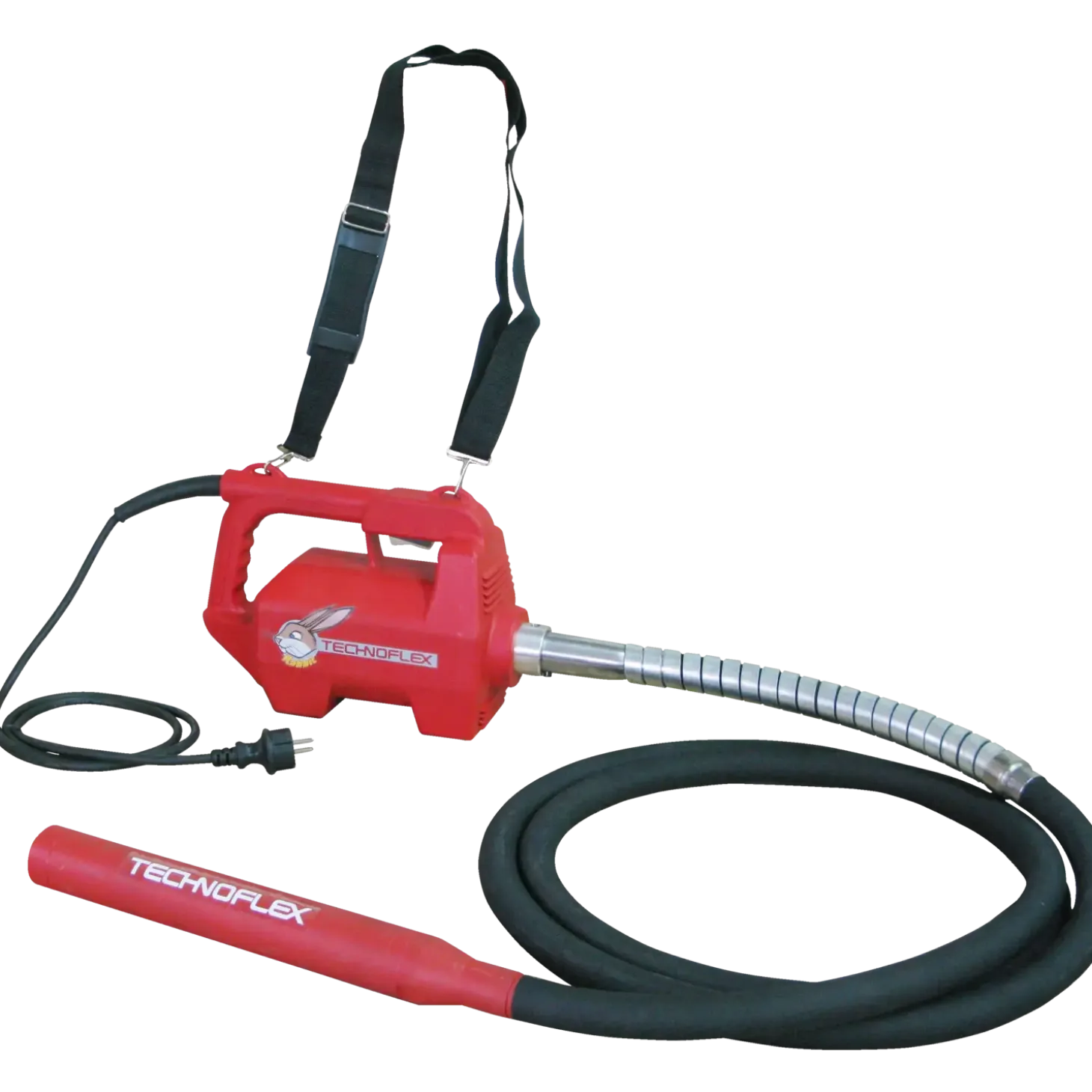 Rabbit stavvibrator m/slange 38 mm x 1,5 m