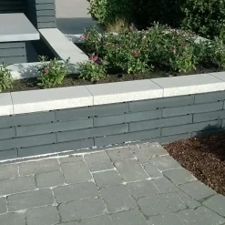 RBR Nordic-Wall afdækning, 60x30x10 cm grå
