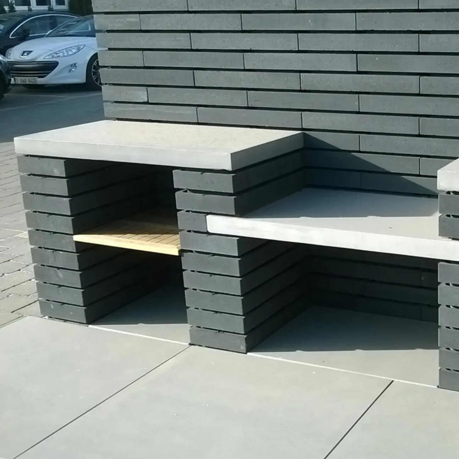 RBR Nordic-Wall bloksten, 60x30x12 cm koks